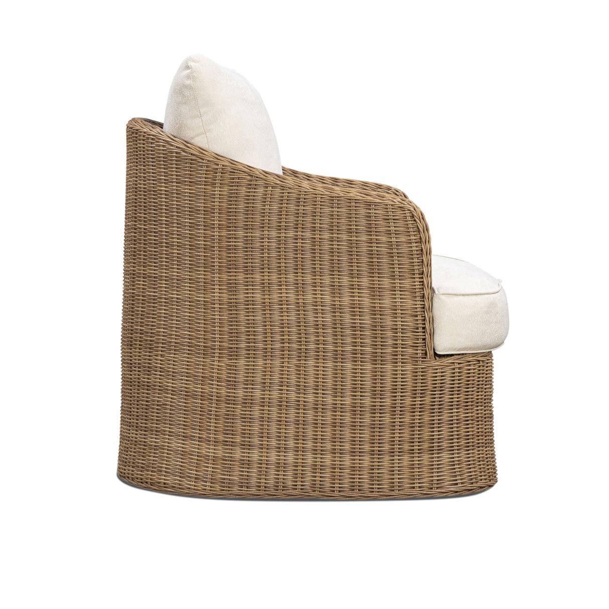 TOV Axel Cream Boucle Outdoor Accent Chair