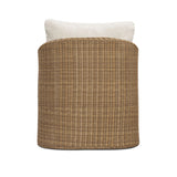 TOV Axel Cream Boucle Outdoor Accent Chair