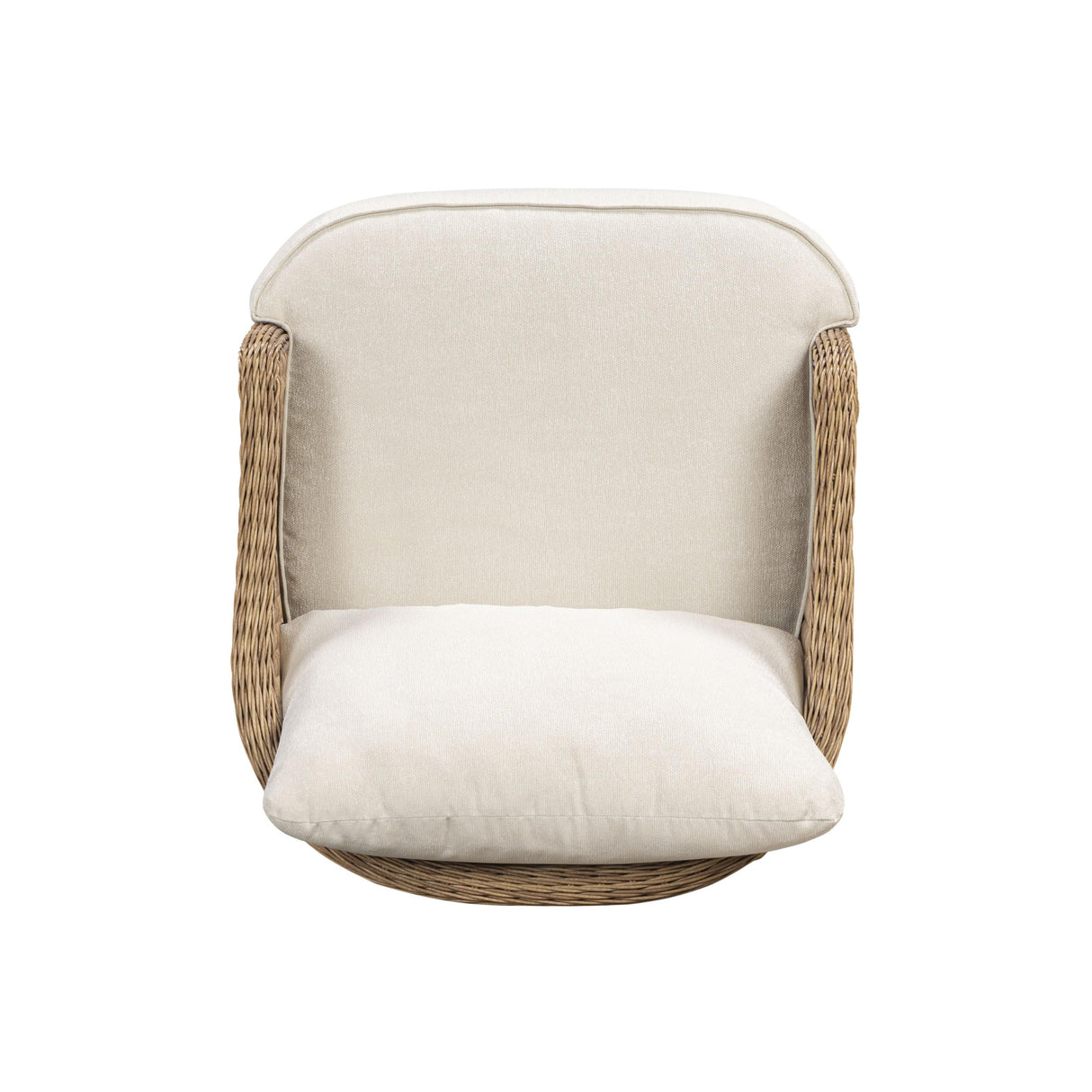 TOV Axel Cream Boucle Outdoor Accent Chair