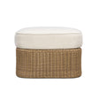 TOV Axel Cream Boucle Outdoor Ottoman