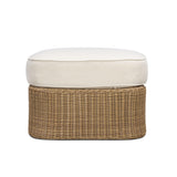 TOV Axel Cream Boucle Outdoor Ottoman