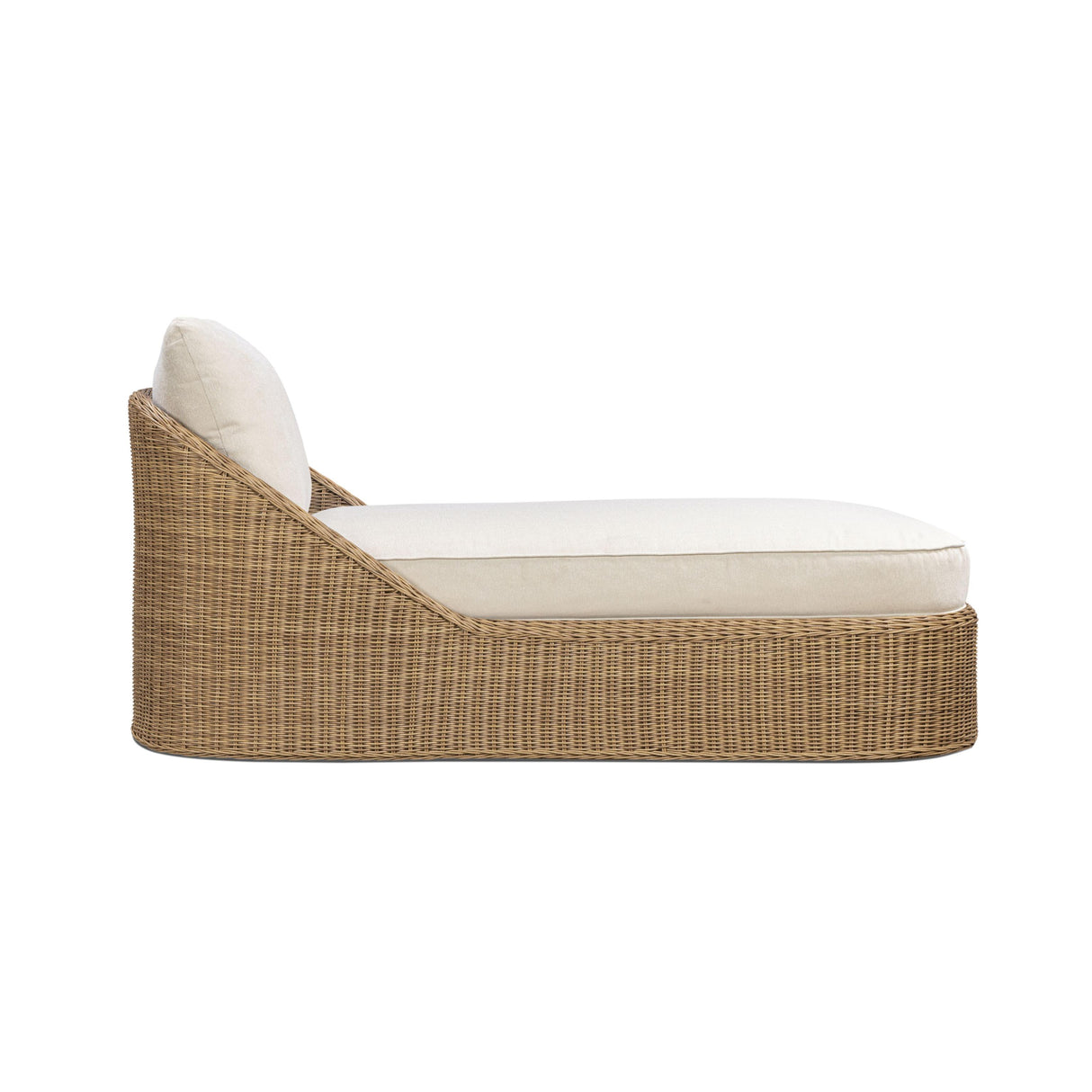 TOV Axel Cream Boucle Outdoor Lounge Chair