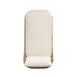 TOV Axel Cream Boucle Outdoor Lounge Chair