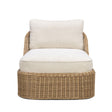 TOV Axel Cream Boucle Outdoor Lounge Chair