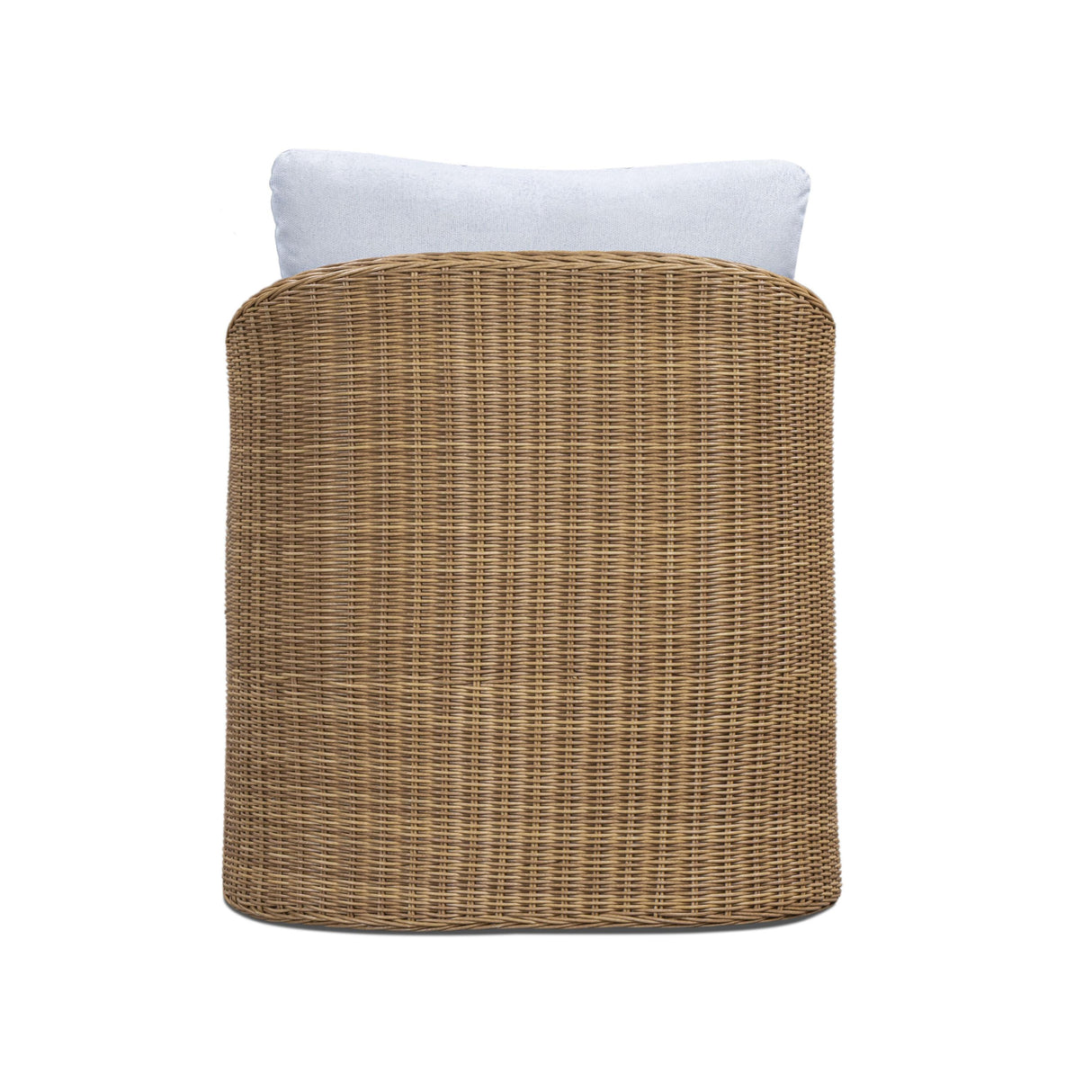 TOV Axel Blue Boucle Outdoor Accent Chair