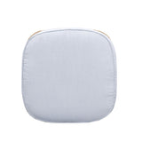 TOV Axel Blue Boucle Outdoor Ottoman