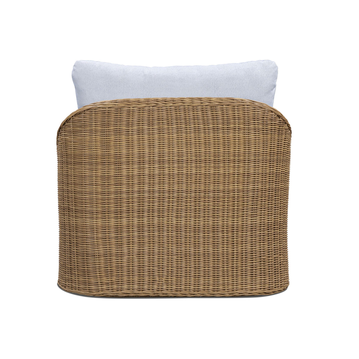 TOV Axel Blue Boucle Outdoor Lounge Chair