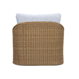 TOV Axel Blue Boucle Outdoor Lounge Chair