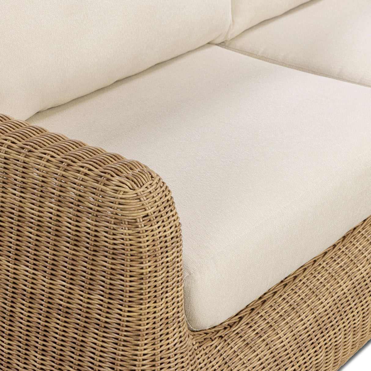 TOV Dana Cream Outdoor Sofa