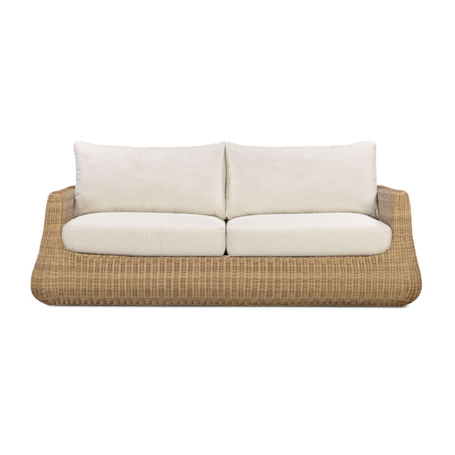 TOV Dana Cream Outdoor Sofa