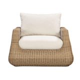 TOV Dana Cream Outdoor Accent Chair