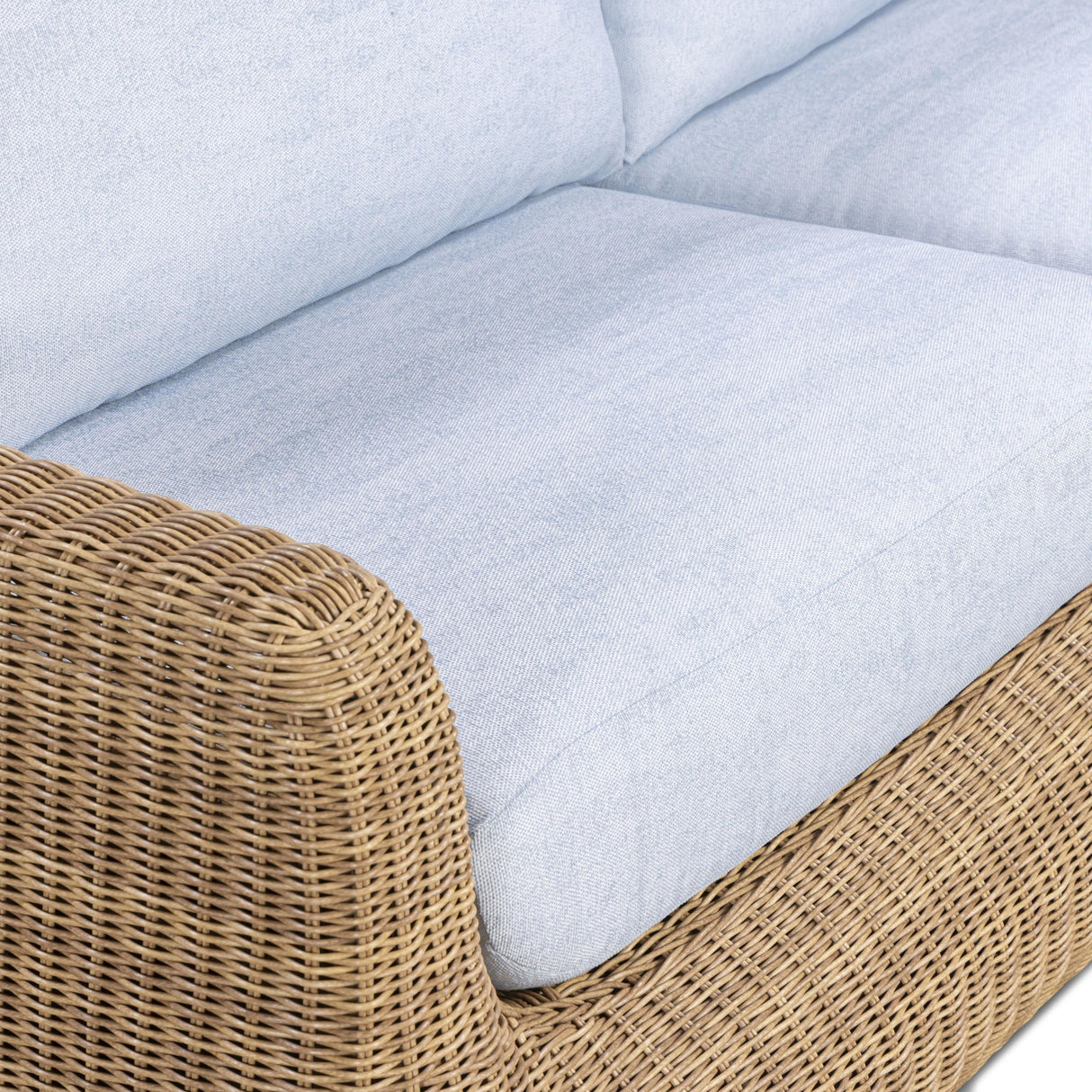 TOV Dana Light Blue Outdoor Sofa