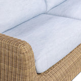 TOV Dana Light Blue Outdoor Sofa