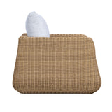 TOV Dana Light Blue Outdoor Accent Chair