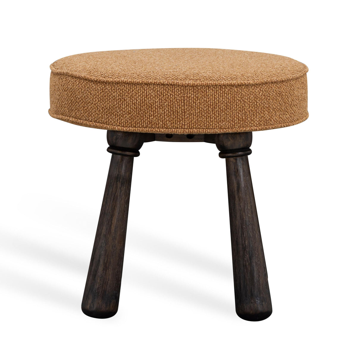 TOV Pookie Golden Brown Boucle Stool