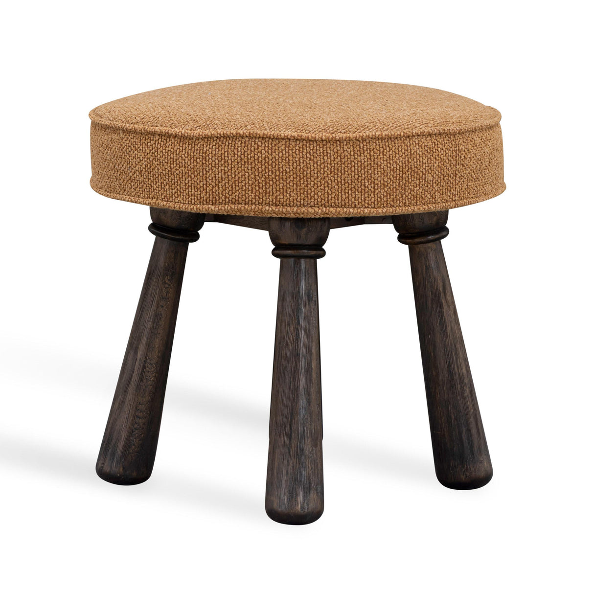 TOV Pookie Golden Brown Boucle Stool