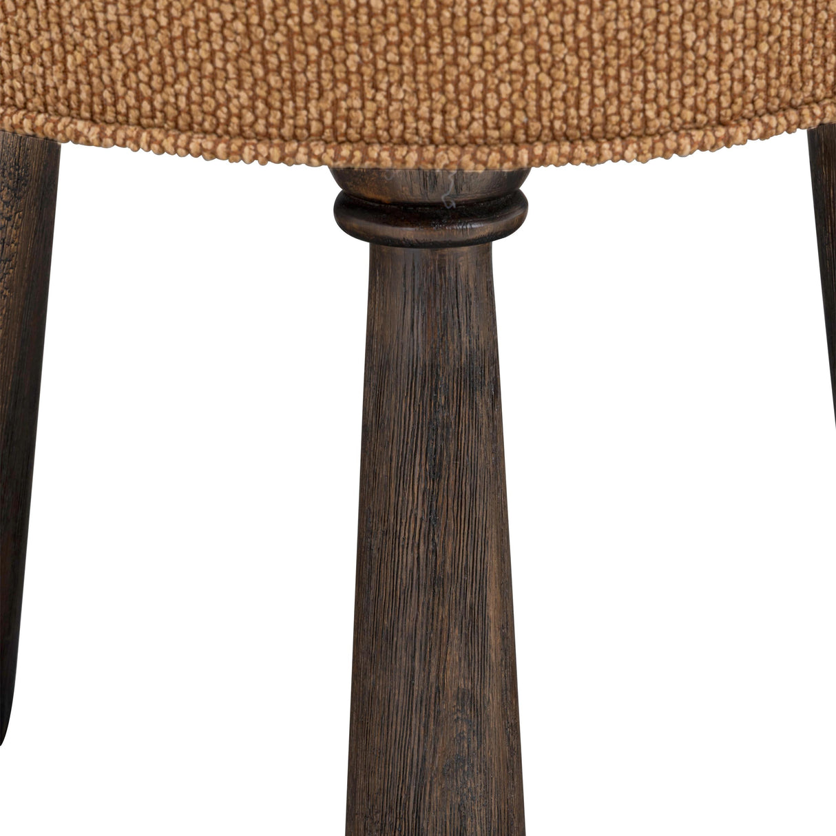 TOV Pookie Golden Brown Boucle Stool