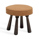 TOV Pookie Golden Brown Boucle Stool