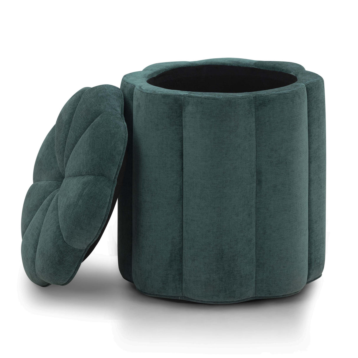 TOV Fleur Peacock Storage Ottoman
