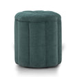 TOV Fleur Peacock Storage Ottoman