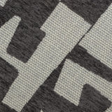 TOV Bisou Black Jacquard Ottoman