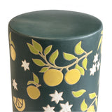 TOV Tempest Ceramic Table in Lemon Citrus