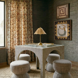 TOV Tomlin Beige Game Table