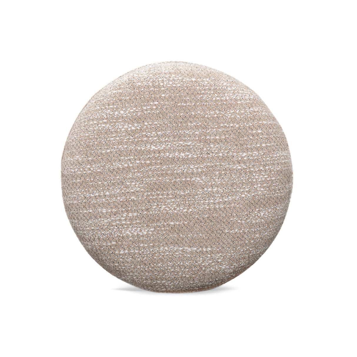 TOV Tomlin Beige Gaming Ruched Ottoman