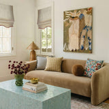 TOV Earl Light Blue Capiz Shell Coffee Table