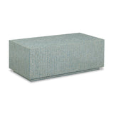TOV Earl Light Blue Capiz Shell Coffee Table