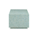 TOV Earl Light Blue Capiz Shell Coffee Table