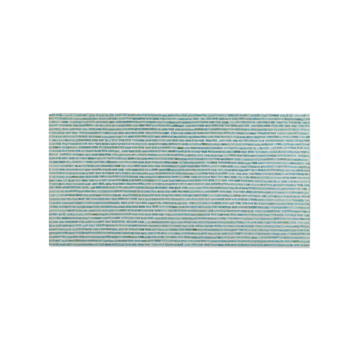TOV Earl Light Blue Capiz Shell Coffee Table