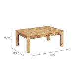 TOV Berri Natural Burl Coffee Table