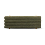 TOV Julianna Green Textured Fabric Bench