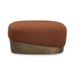 TOV Domina Autumn Red Boucle Ottoman