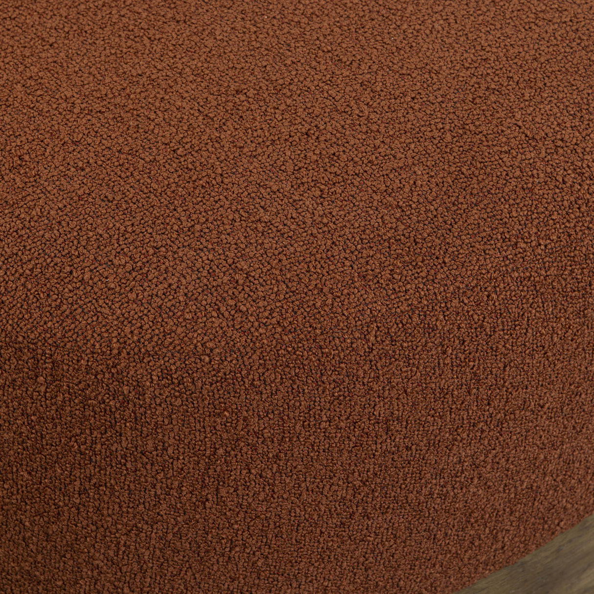 TOV Domina Autumn Red Boucle Ottoman