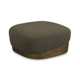 TOV Domina Kale Green Boucle Ottoman