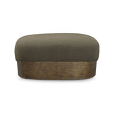 TOV Domina Kale Green Boucle Ottoman