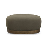 TOV Domina Kale Green Boucle Ottoman