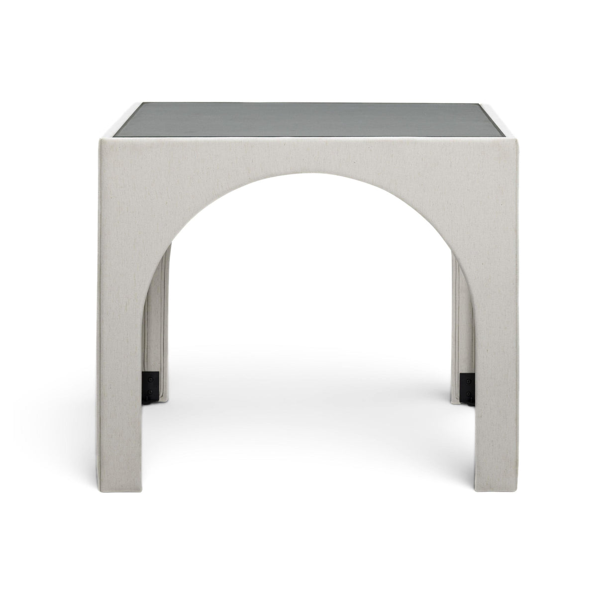 TOV Tomlin Cream Performance Chenille Game Table