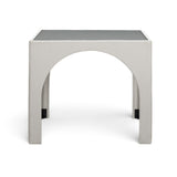 TOV Tomlin Cream Performance Chenille Game Table