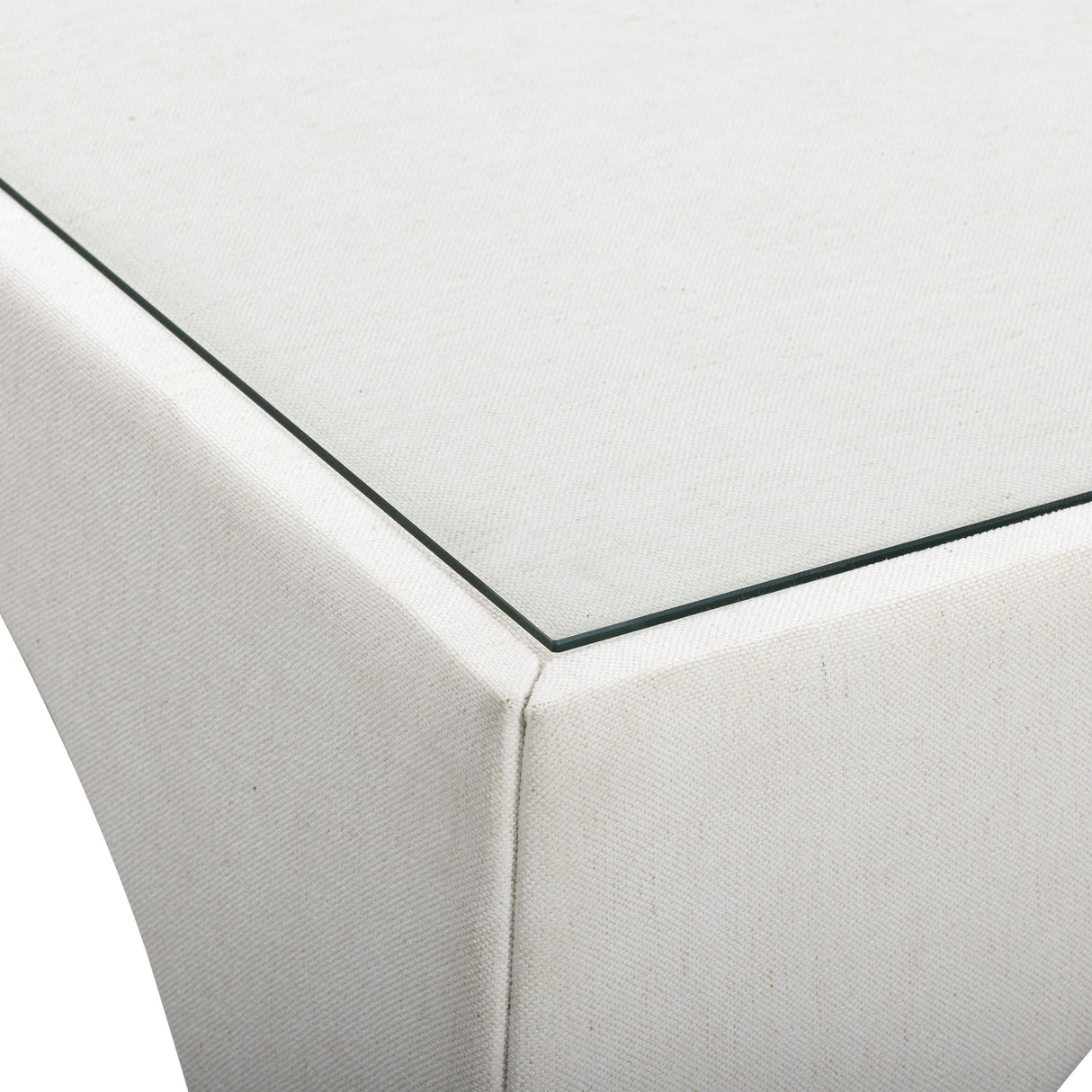 TOV Tomlin Cream Performance Chenille Game Table