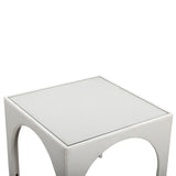 TOV Tomlin Cream Performance Chenille Game Table