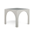 TOV Tomlin Cream Performance Chenille Game Table