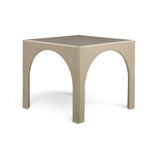 TOV Tomlin Tan Performance Chenille Game Table