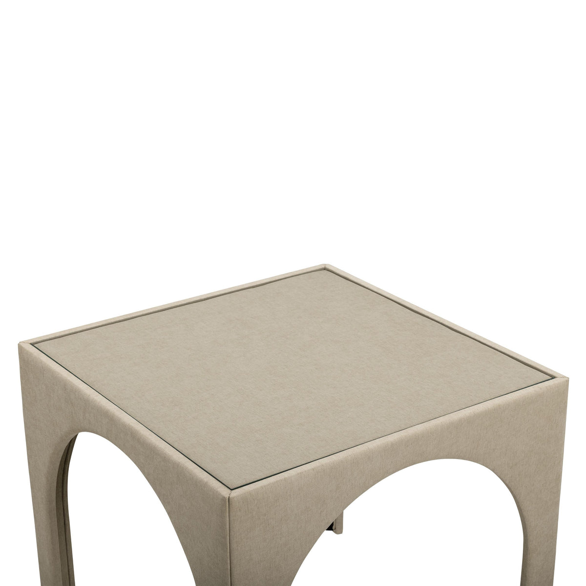 TOV Tomlin Tan Performance Chenille Game Table