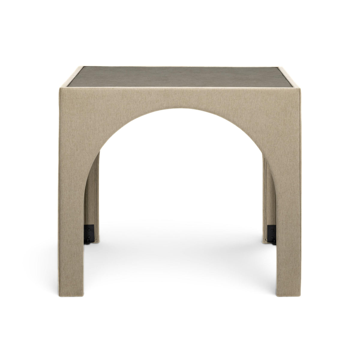 TOV Tomlin Tan Performance Chenille Game Table
