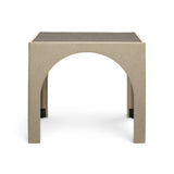 TOV Tomlin Tan Performance Chenille Game Table