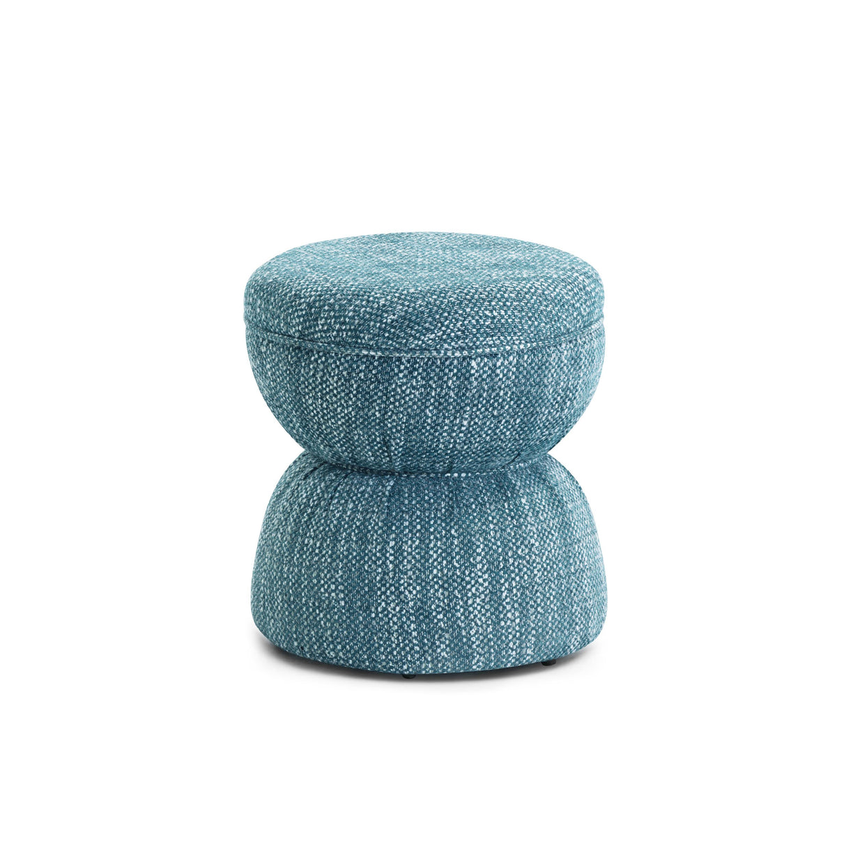 TOV Tomlin Teal Game Table and Ottoman Set