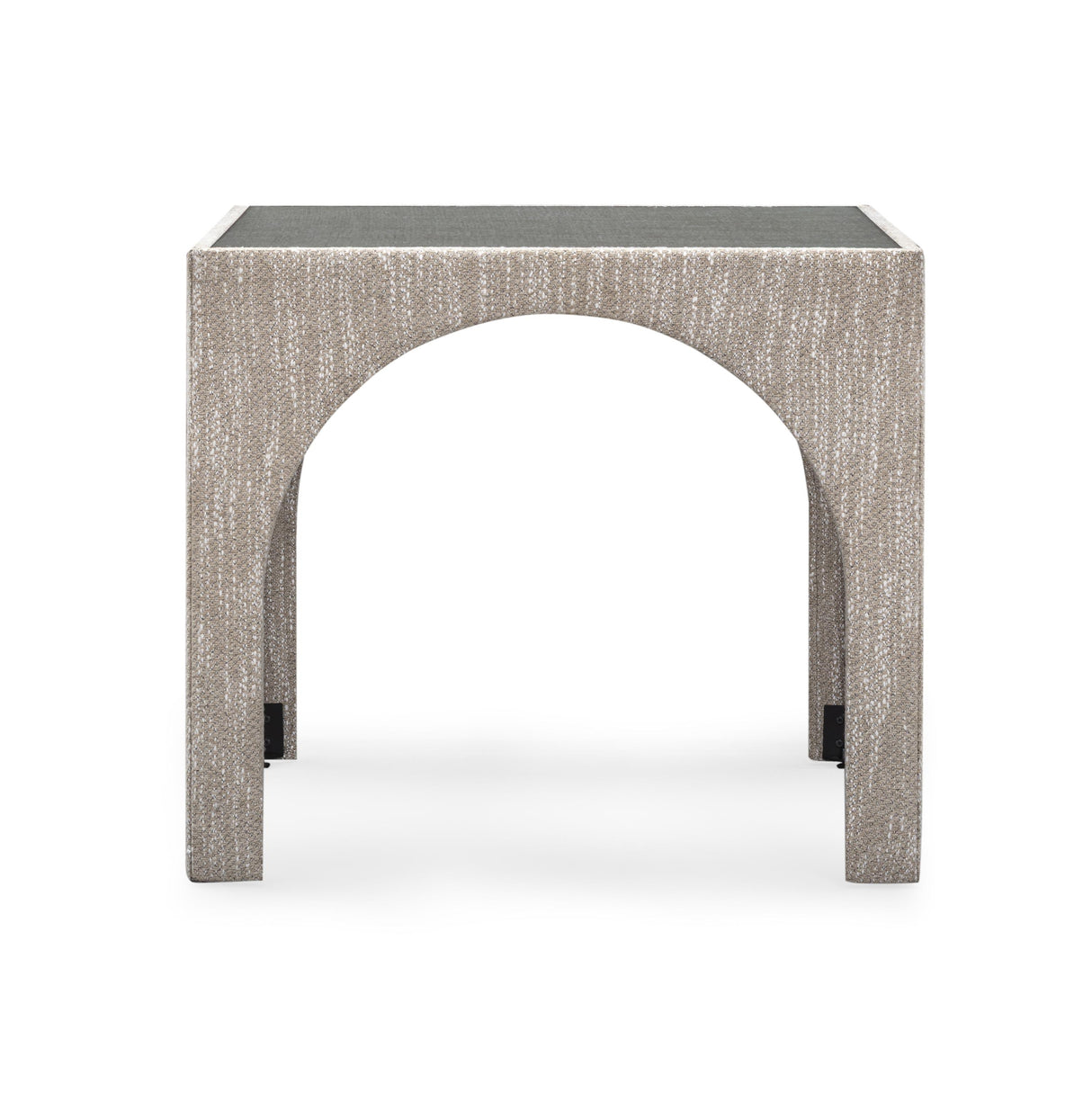 TOV Tomlin Beige Game Table and Ottoman Set
